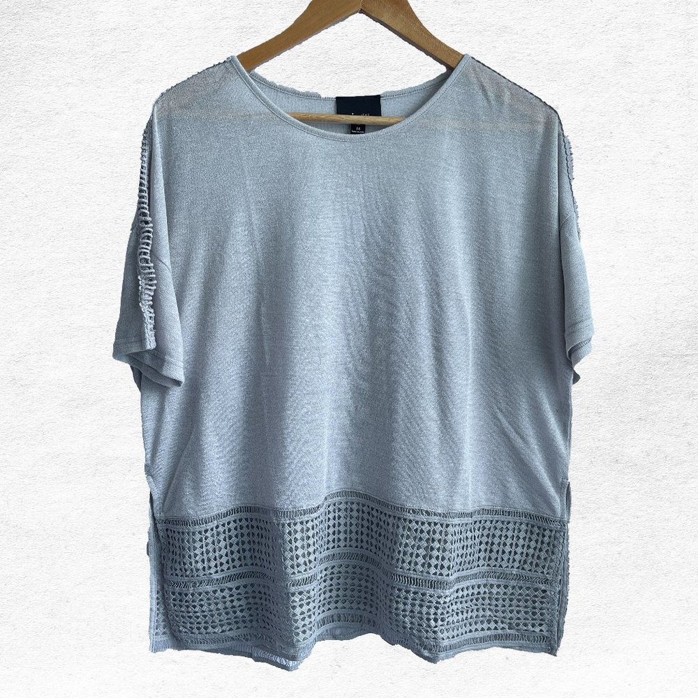 Medium Lumiere Gray Blouse